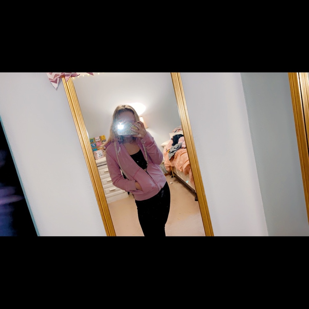 PINK zip up jacket
